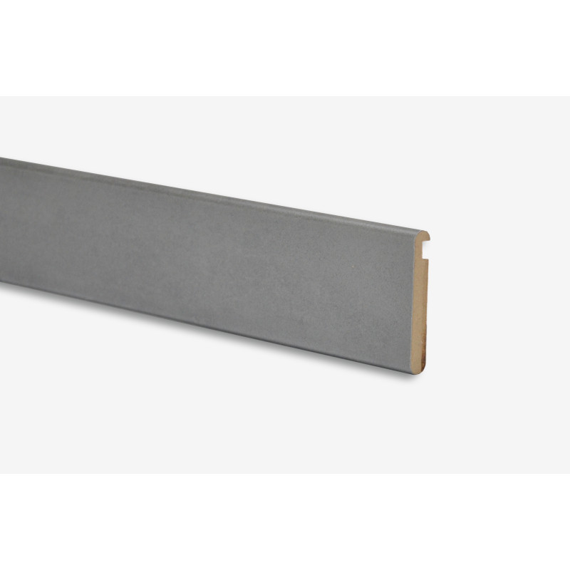 Profilé de finition pour escalier ouvert stratifié Dark Grey Stone MAËSTRO STEPS