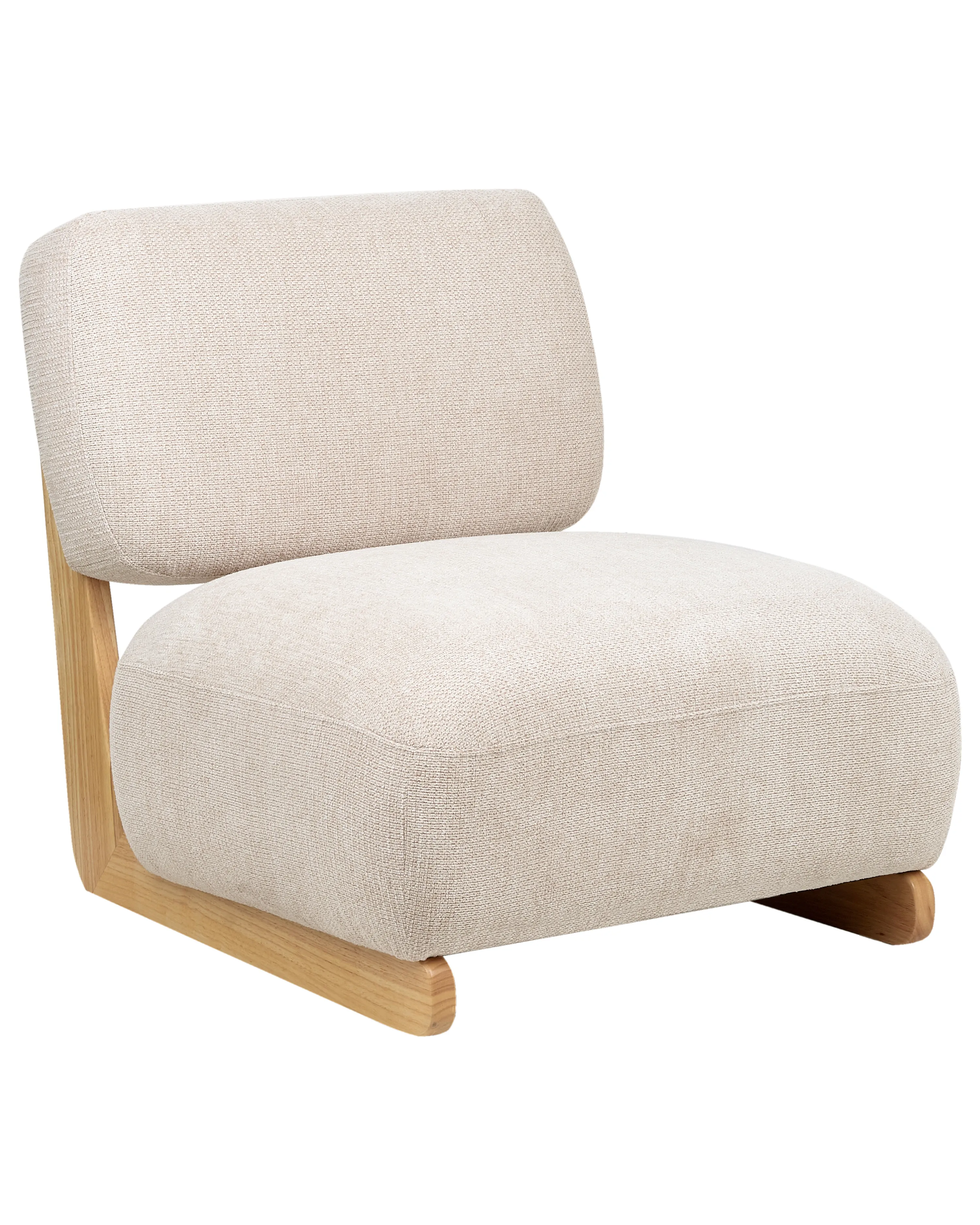 Armchair KOKKOLA Fabric Light Beige