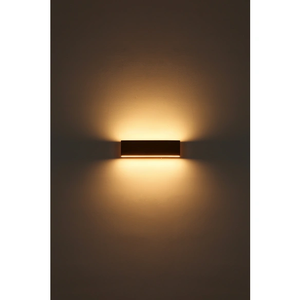 Wandleuchte »SIEGFRIED«, 29,5 x 8 cm, 12W, 450lm, 3000K, inkl. Leuchtmittel