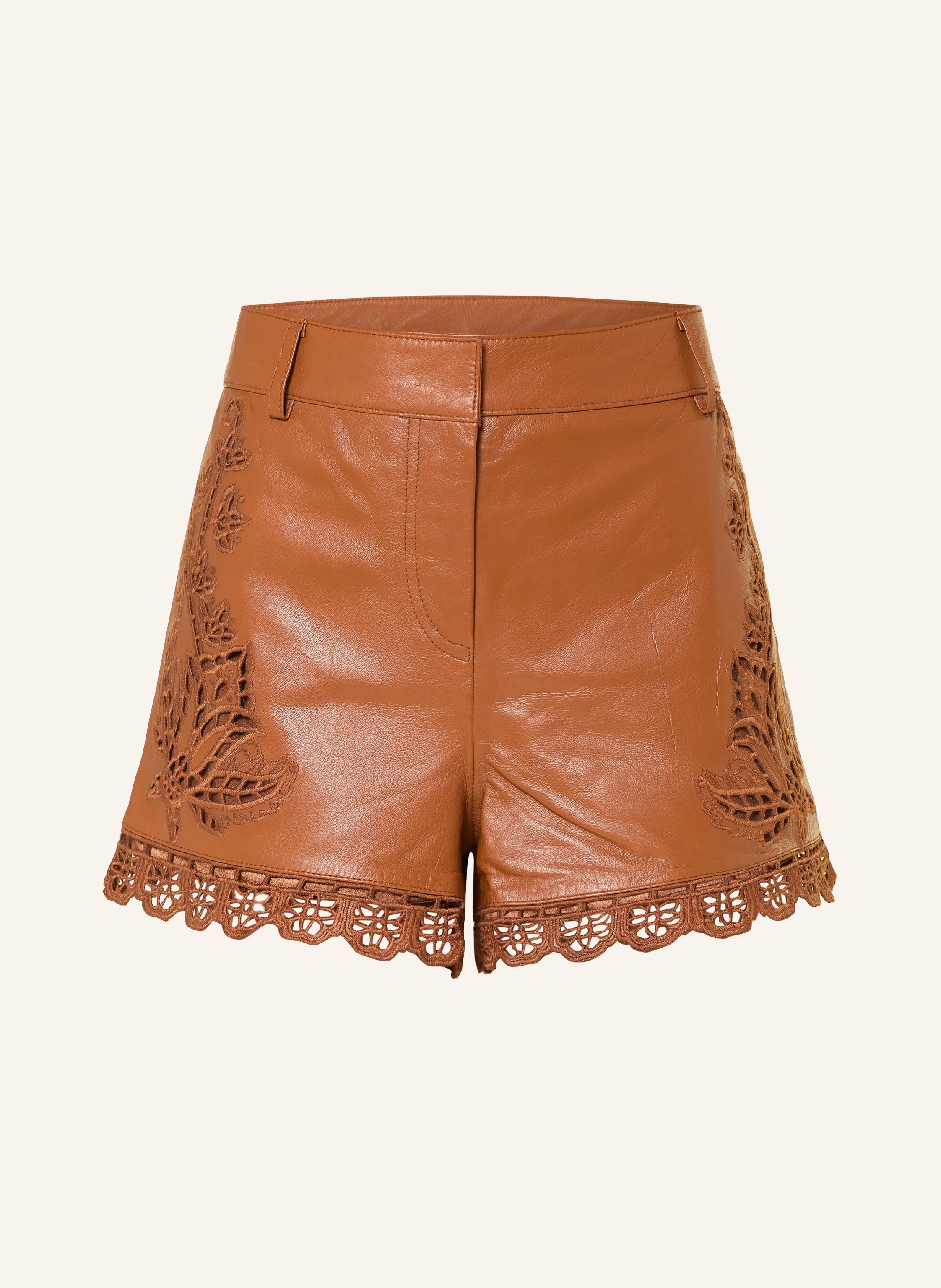 FARM RIO Ledershorts RICHILIEU mit Spitze