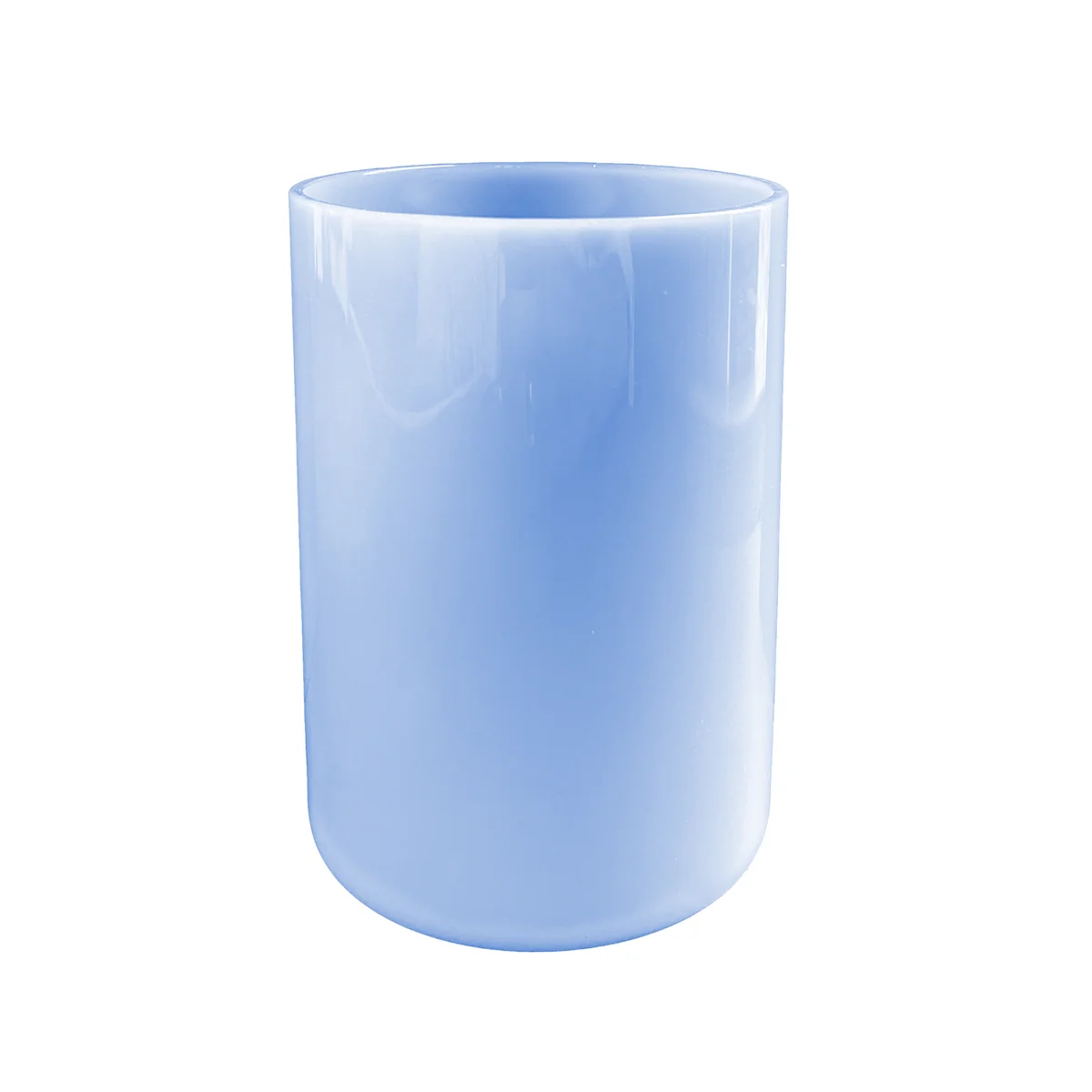 Design Letters - The Mute Milky Favourite Trinkglas, 350 ml, milky blue