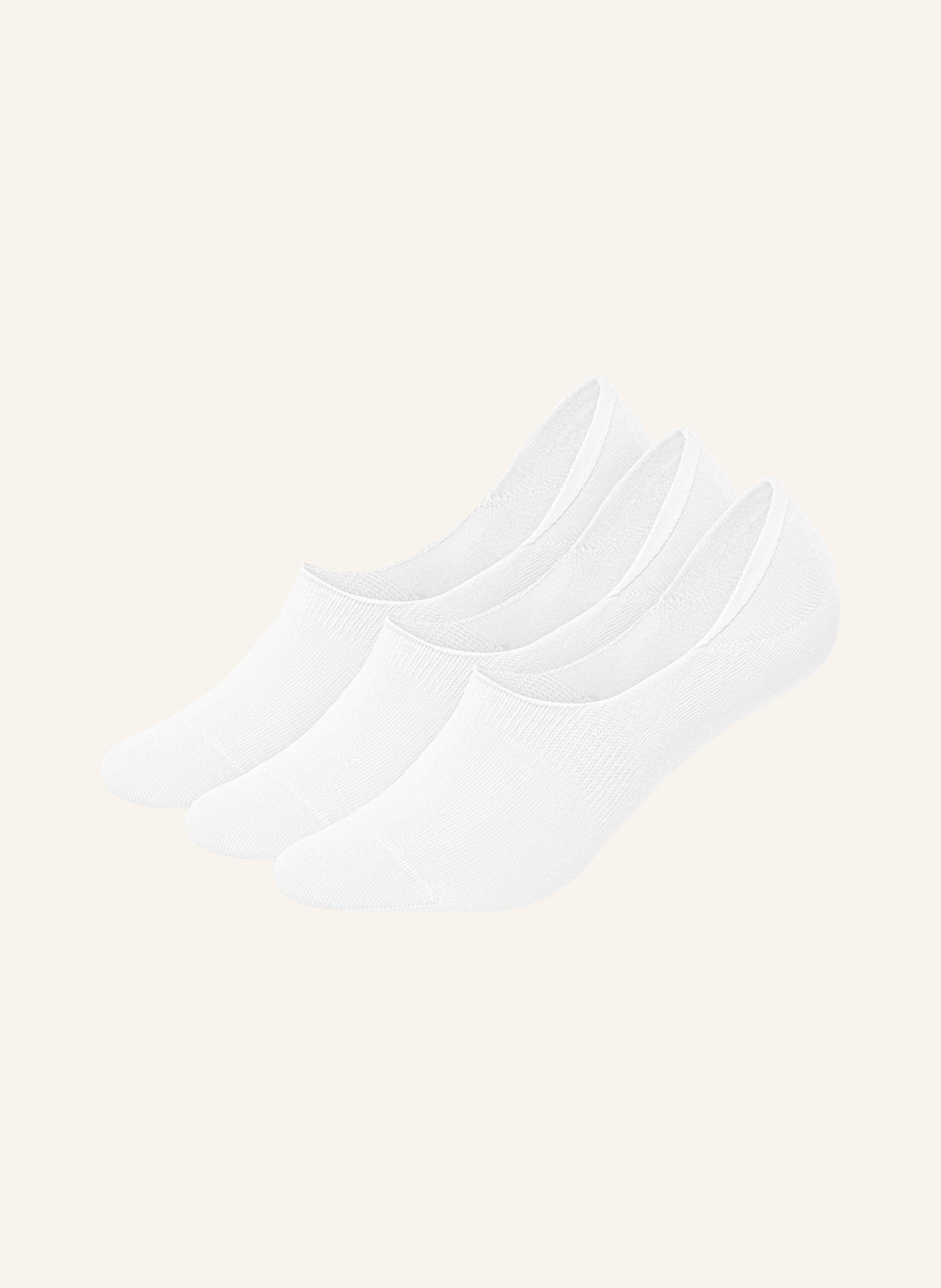 DillySocks 3er-Pack Füßlinge ONE COLOR INVISIBLES