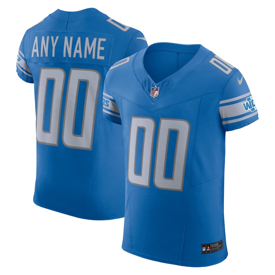 Detroit Lions Nike Vapor F.U.S.E. Elite Custom Jersey - Blue