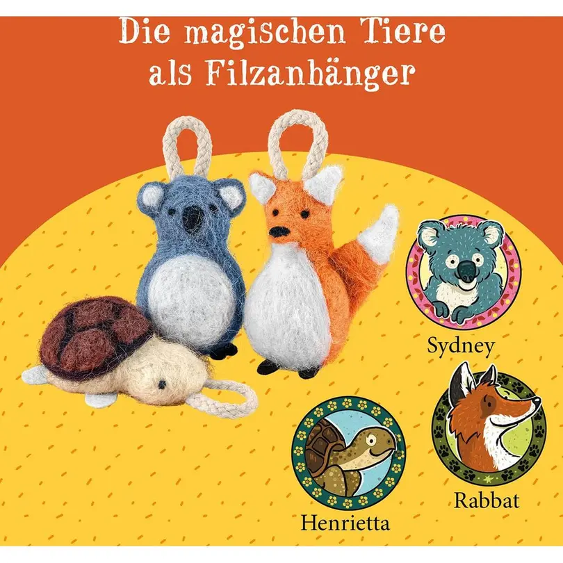 Bastelset Set bestehend aus verschiedenen Artikeln Die Schule der magischen Tiere