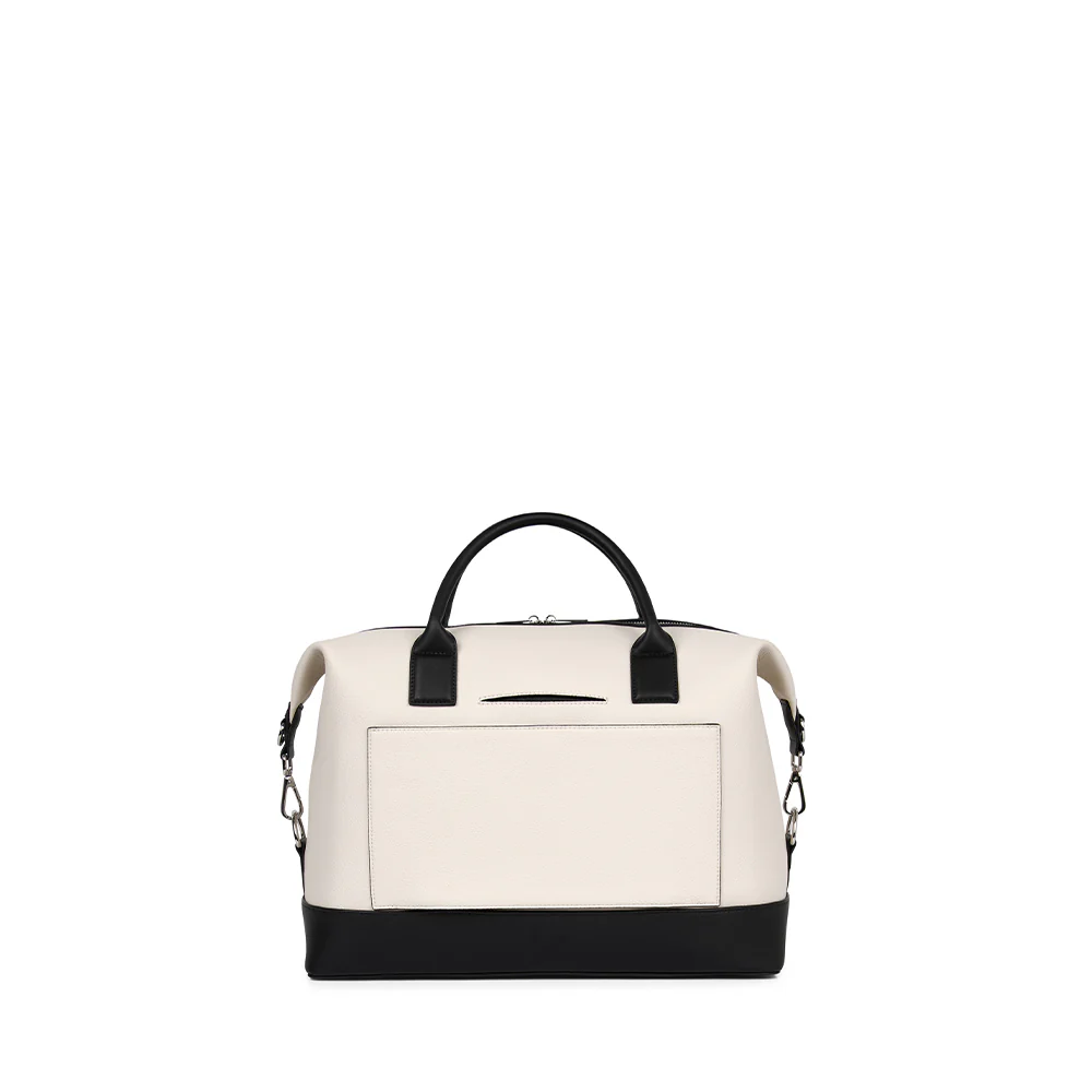 The Mae - Small Oyster Vegan Leather Travel Bag