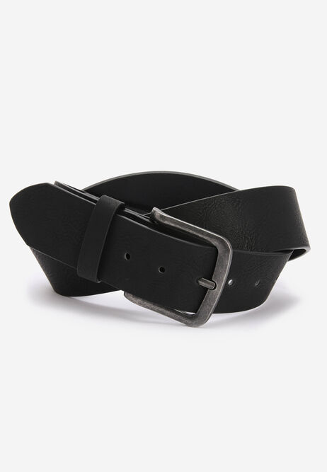 Mens Black Causal Belt