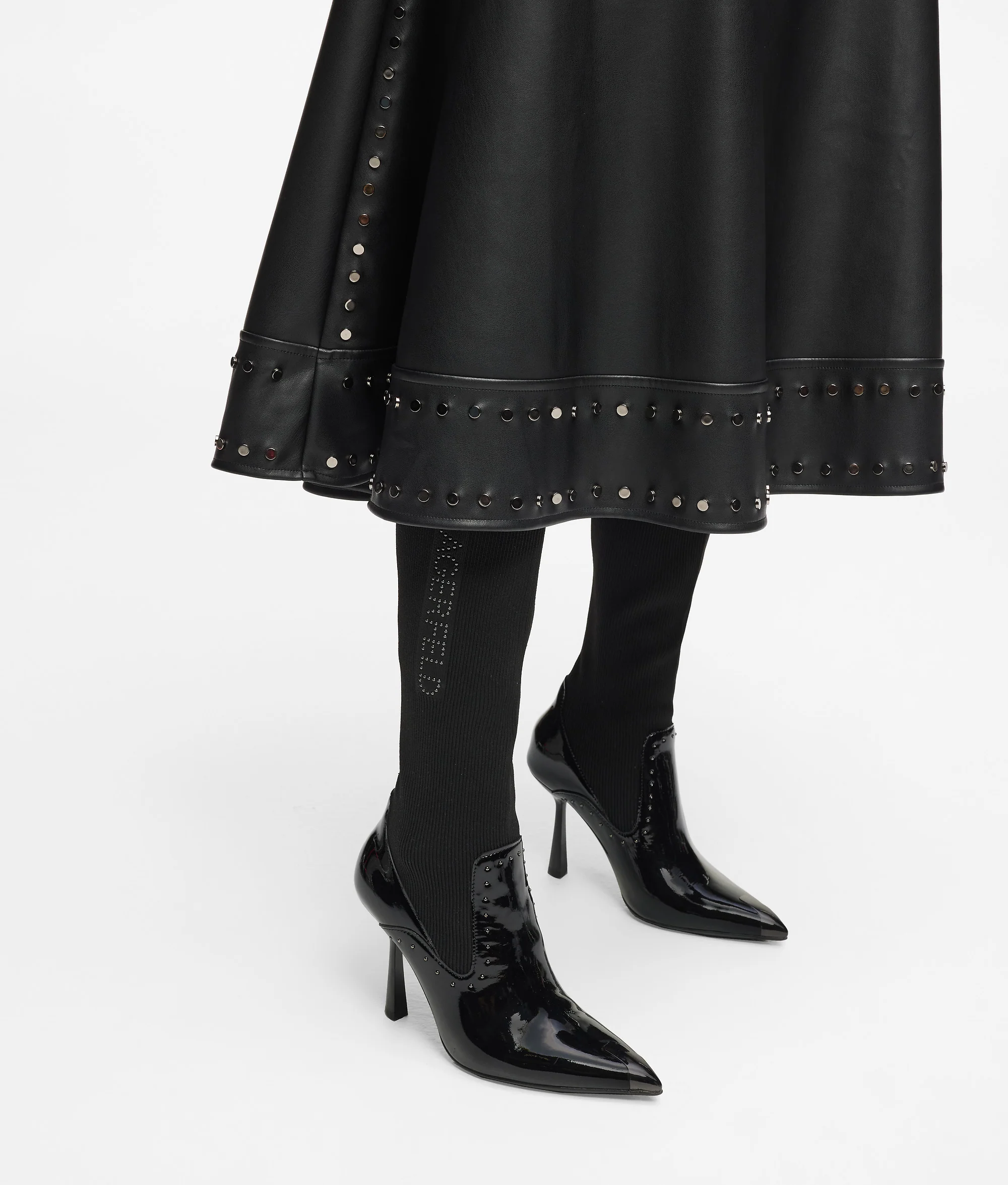Bottes cloutées hautes Pandara