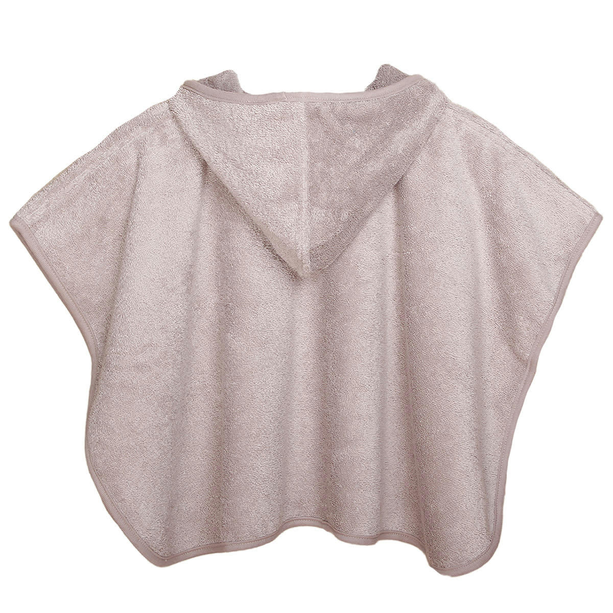 GAMME BIO UNIS - Poncho Eponge 0/24 mois Coton bio Taupe