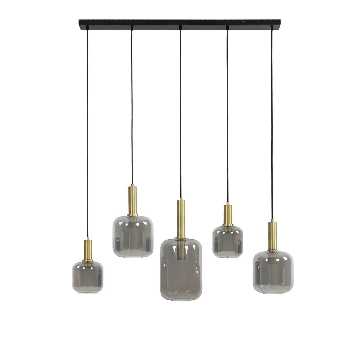 Light & Living hanglamp Lekar - brons - 22x110x32cm