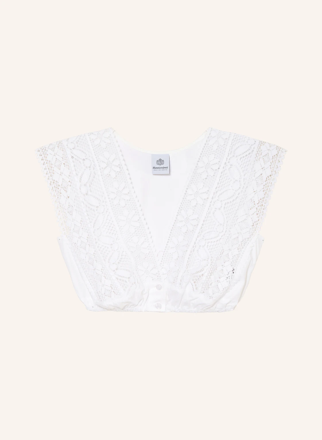Hammerschmid Dirndlbluse BRITTE mit Spitze