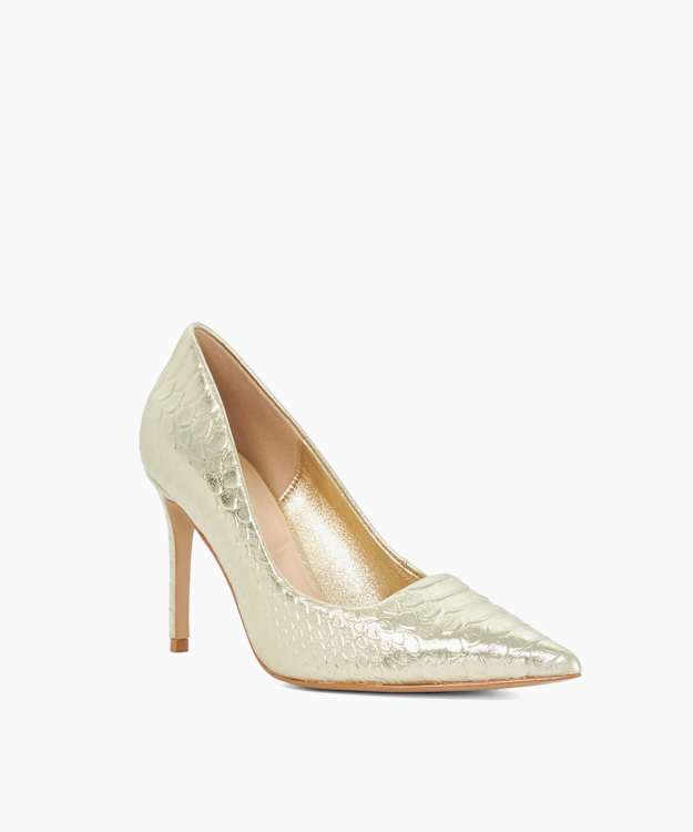 Assured Gold - Leather Court Shoes