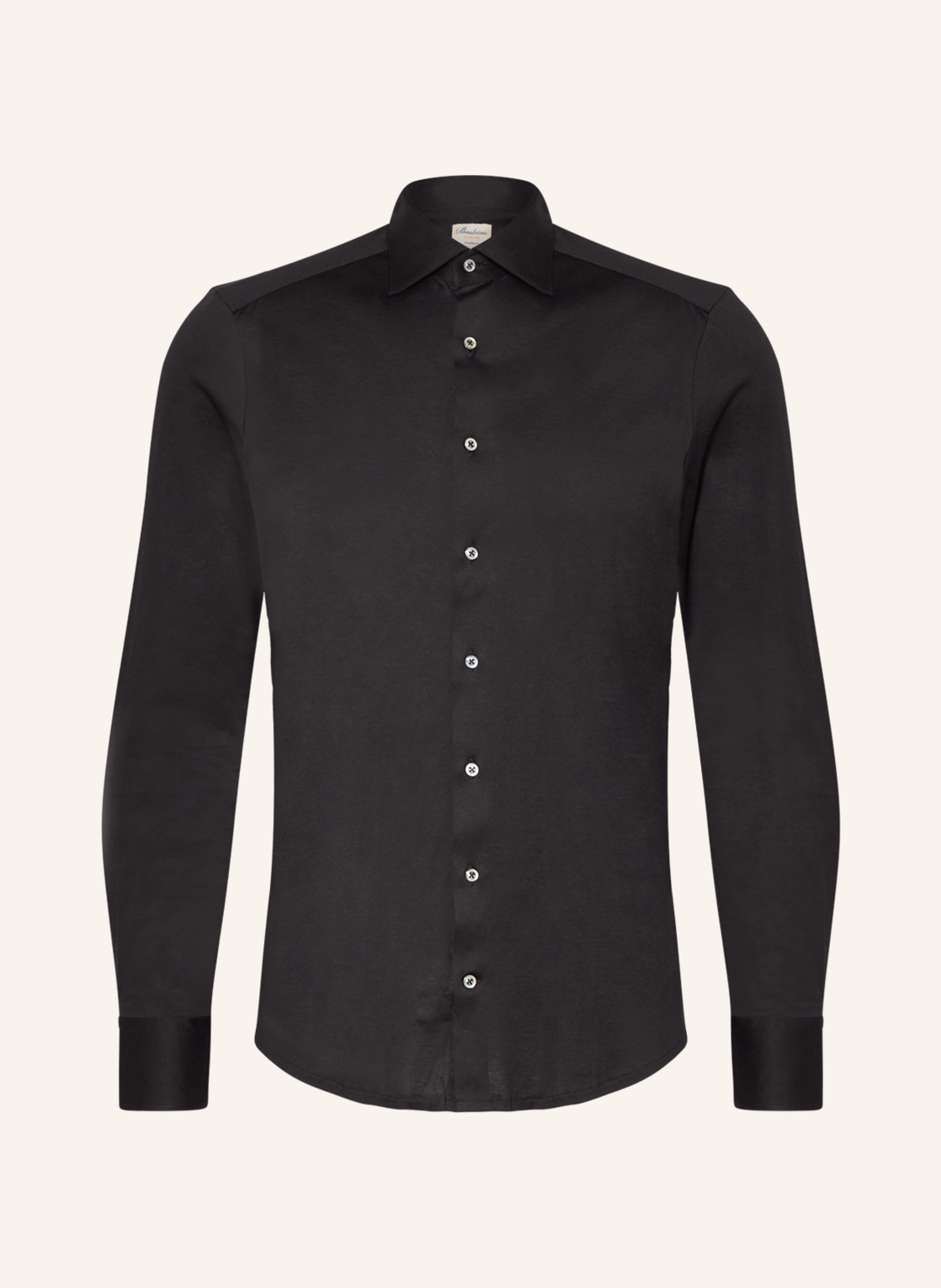 Stenströms Jerseyhemd Slim Fit