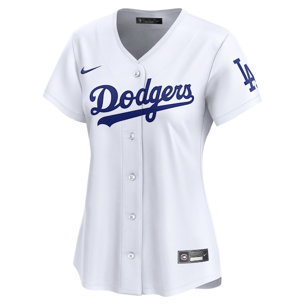 Los Angeles Dodgers Nike Women's 2024 Jackie Robinson Day Home Limited Jersey – White