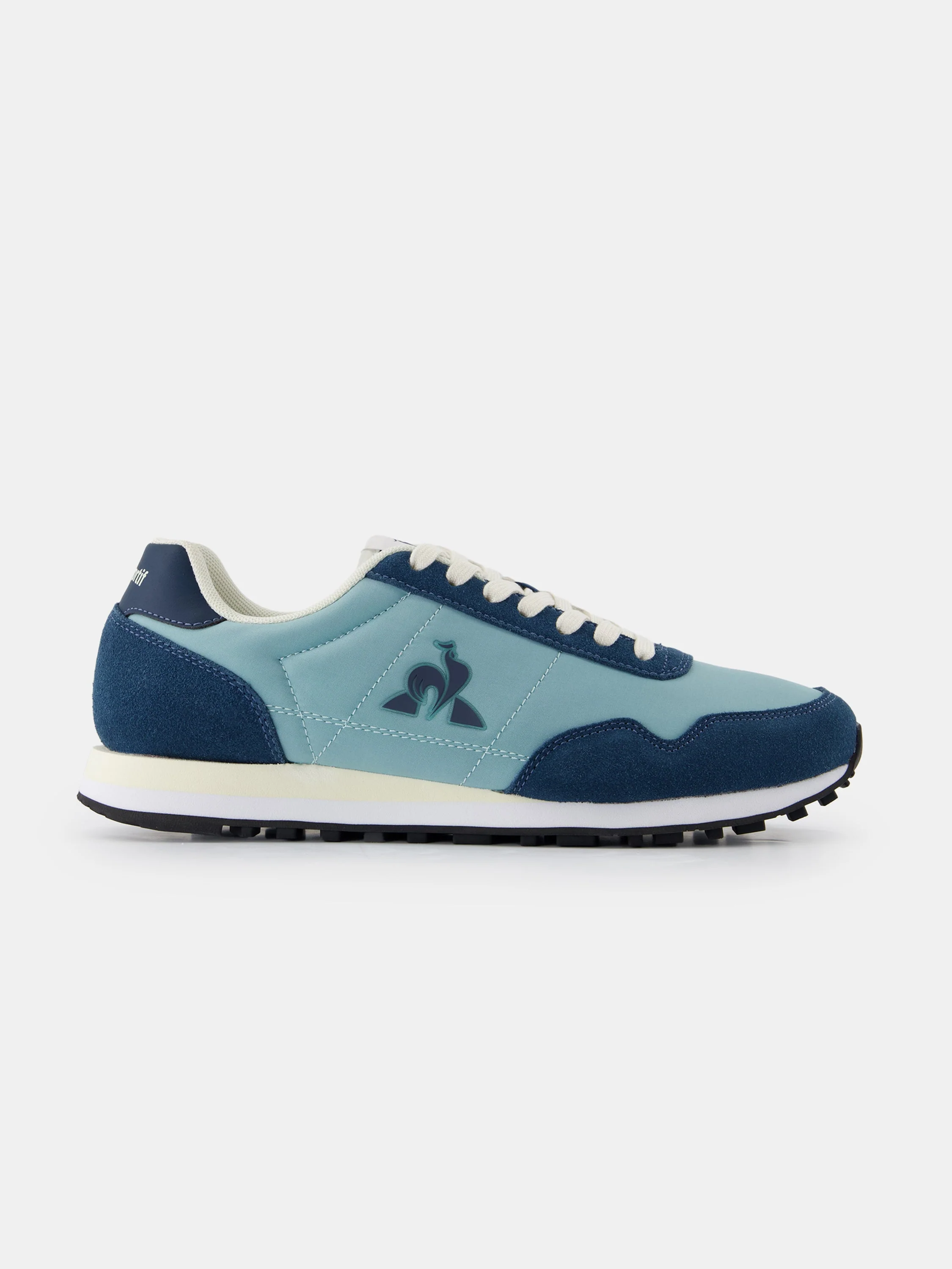 Basket retro-running en textile et suede Astra