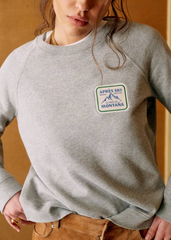 Montana Sweat-Shirt - Sézane x Lucia Vergara