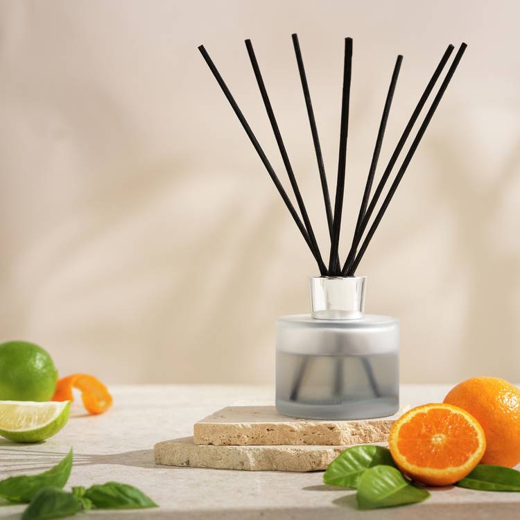Habitat 90ml Reed Diffuser - Mandarin & Basil