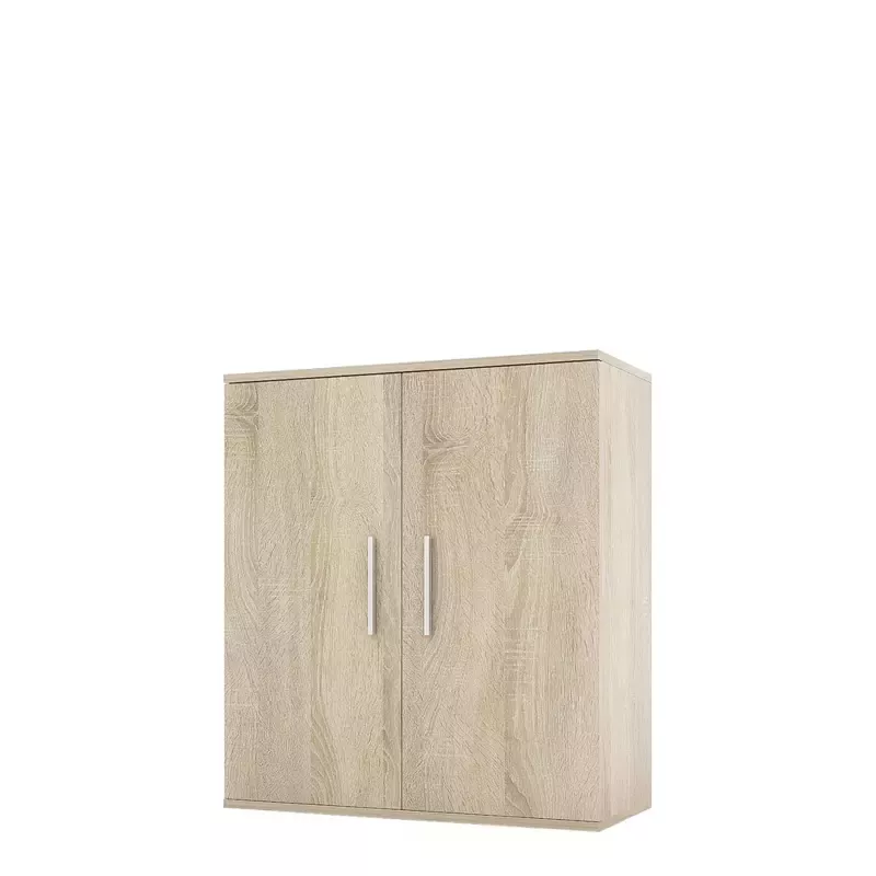 Dwudrzwiowa komoda 75 cm SIMPLE dąb sonoma