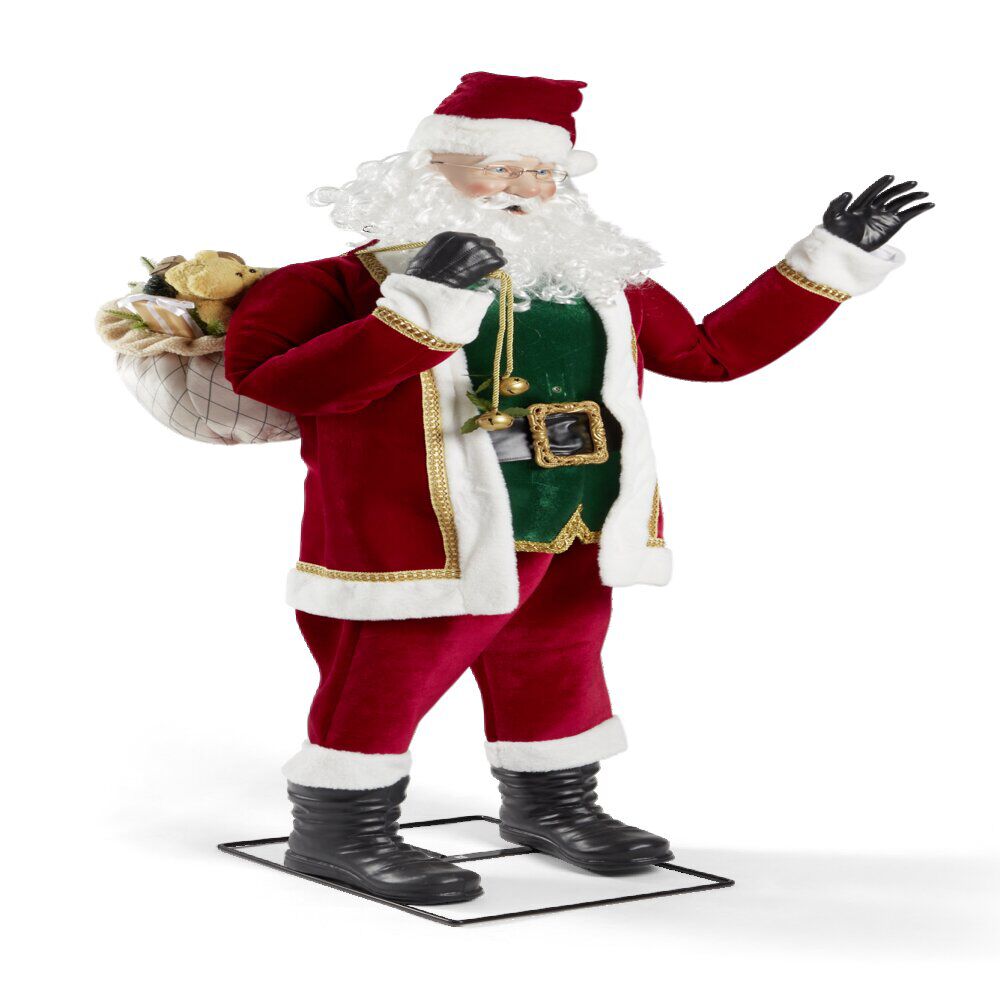 Automate Père-No&euml;l sonore et animé H190cm