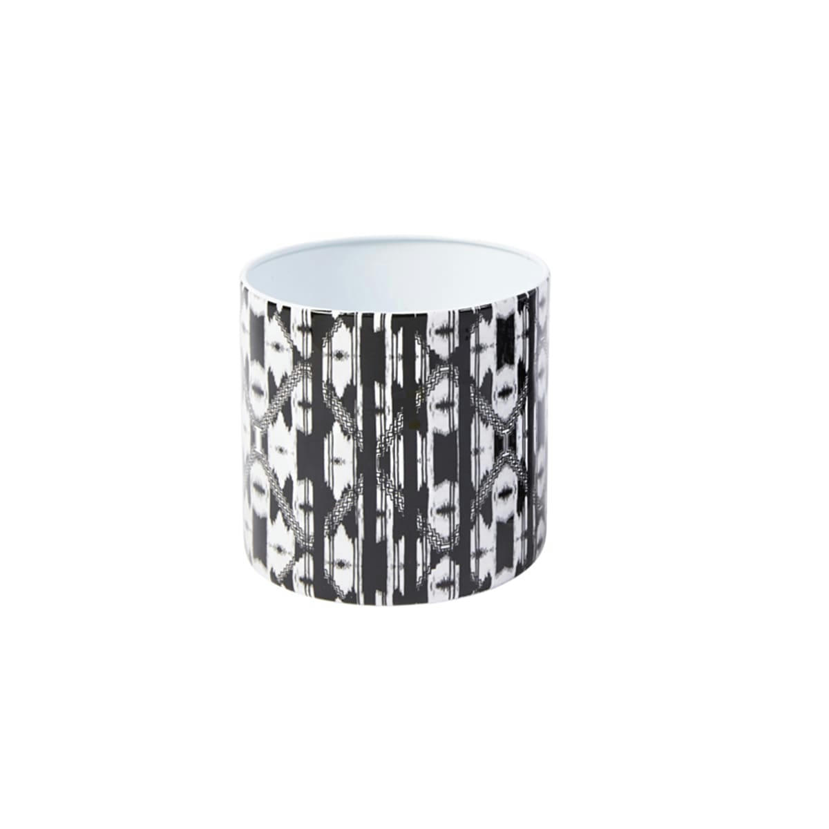 LILY - Cache-pot en fer noir D13,5