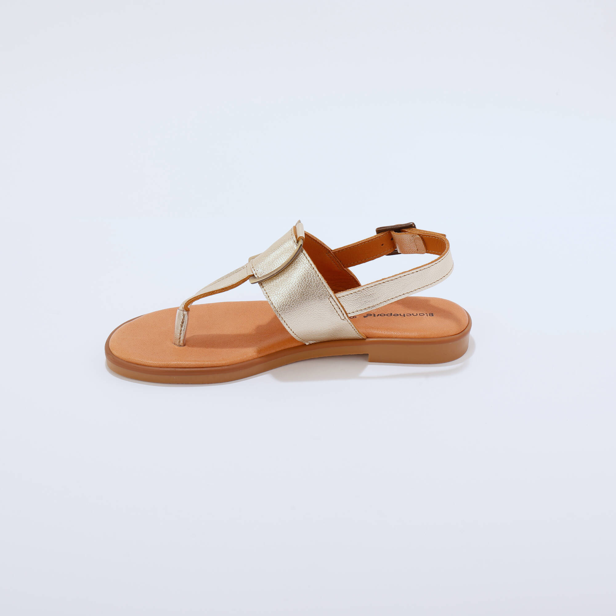 Sandales entredoigt cuir