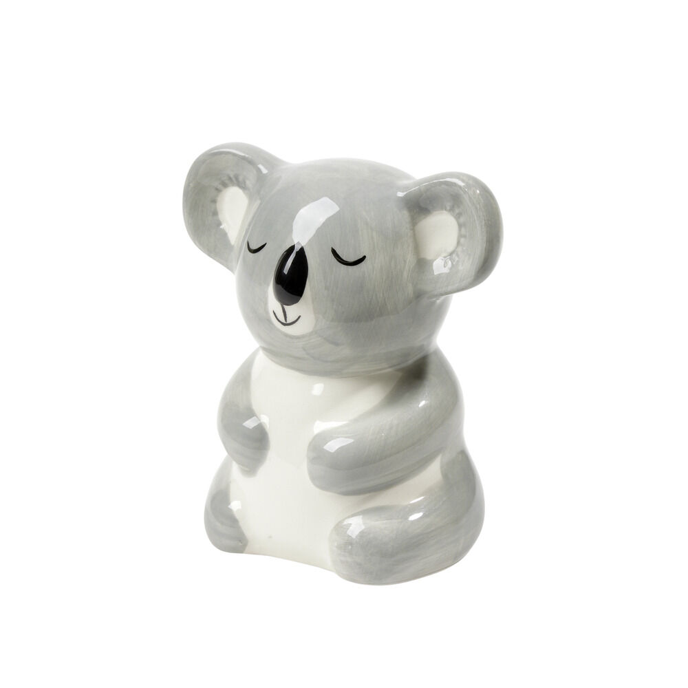 Tirelire forme koala en céramique 10x8,5xH11cm