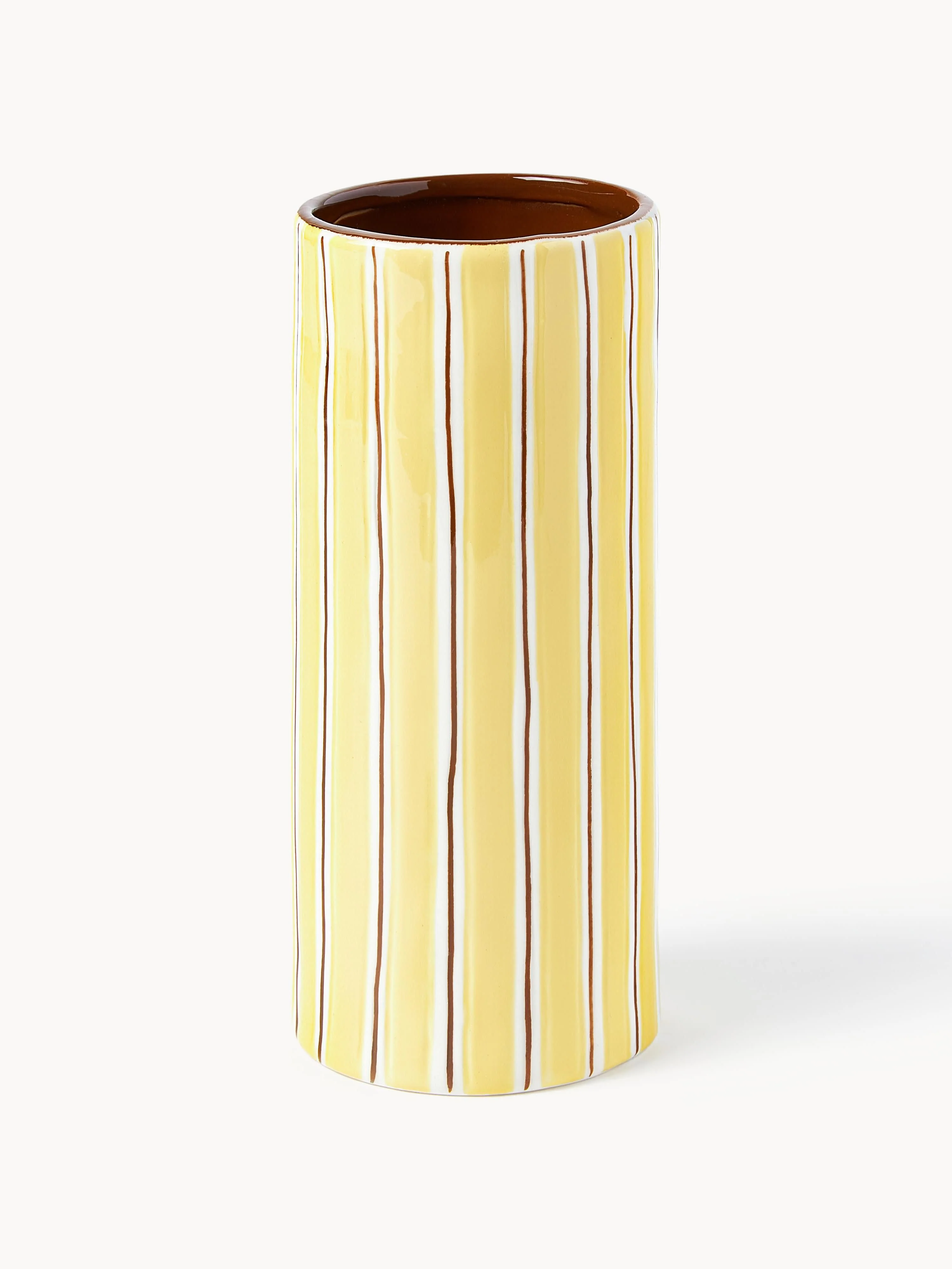 Handbemalte Porzellan-Vase Ray, H 18 cm