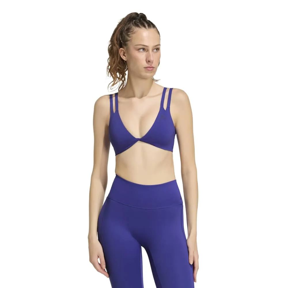 adidas Optime Workout Twist Reversible Low Impact Sports Bra