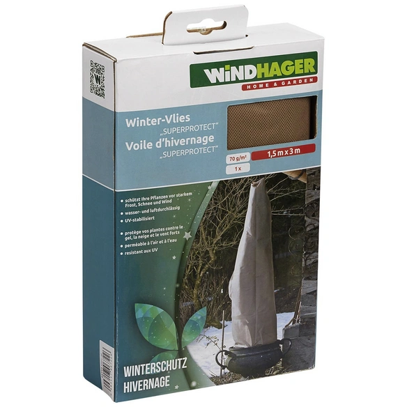 Wintervlies »SuperProtect«, beige, BxL: 1,5 x 3 m