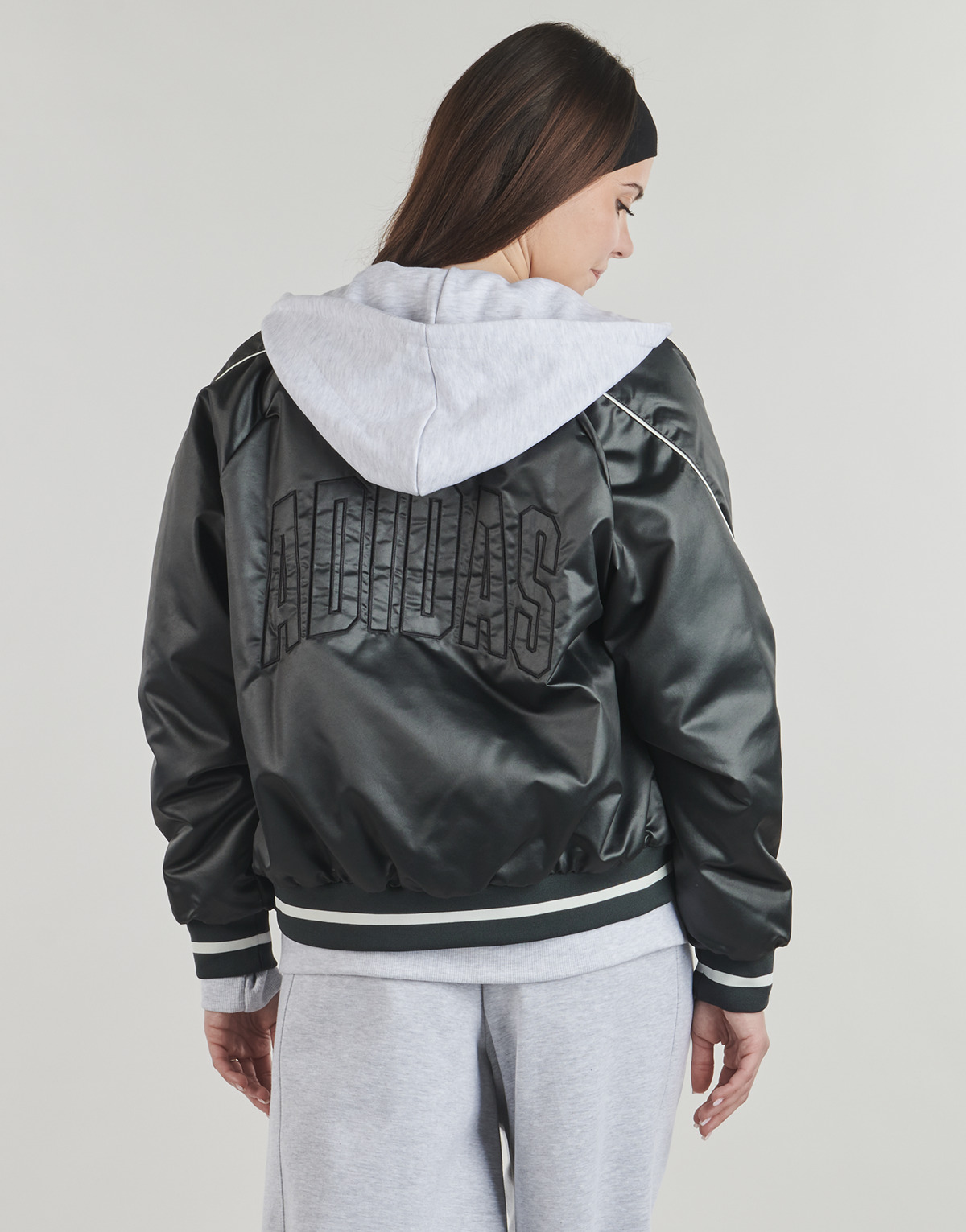 adidas - STADIUM INSULATED BOMBER JACKET - Black / White