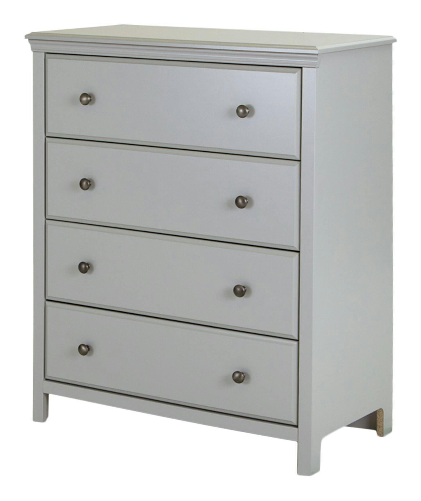 South Shore Cotton Candy 4-Drawer Chest Dresser
