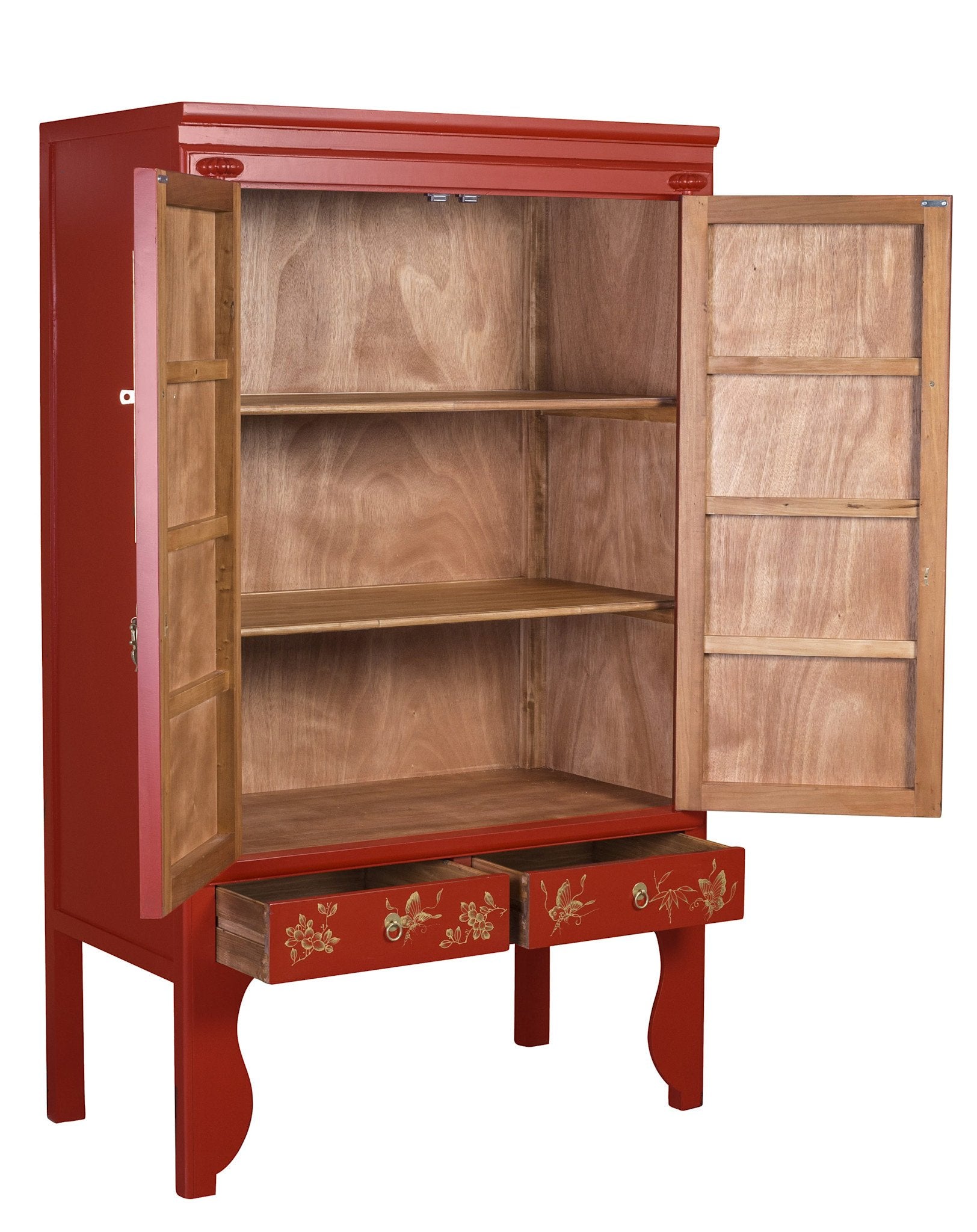 Fine Asianliving Chinese Bruidskast Lucky Rood