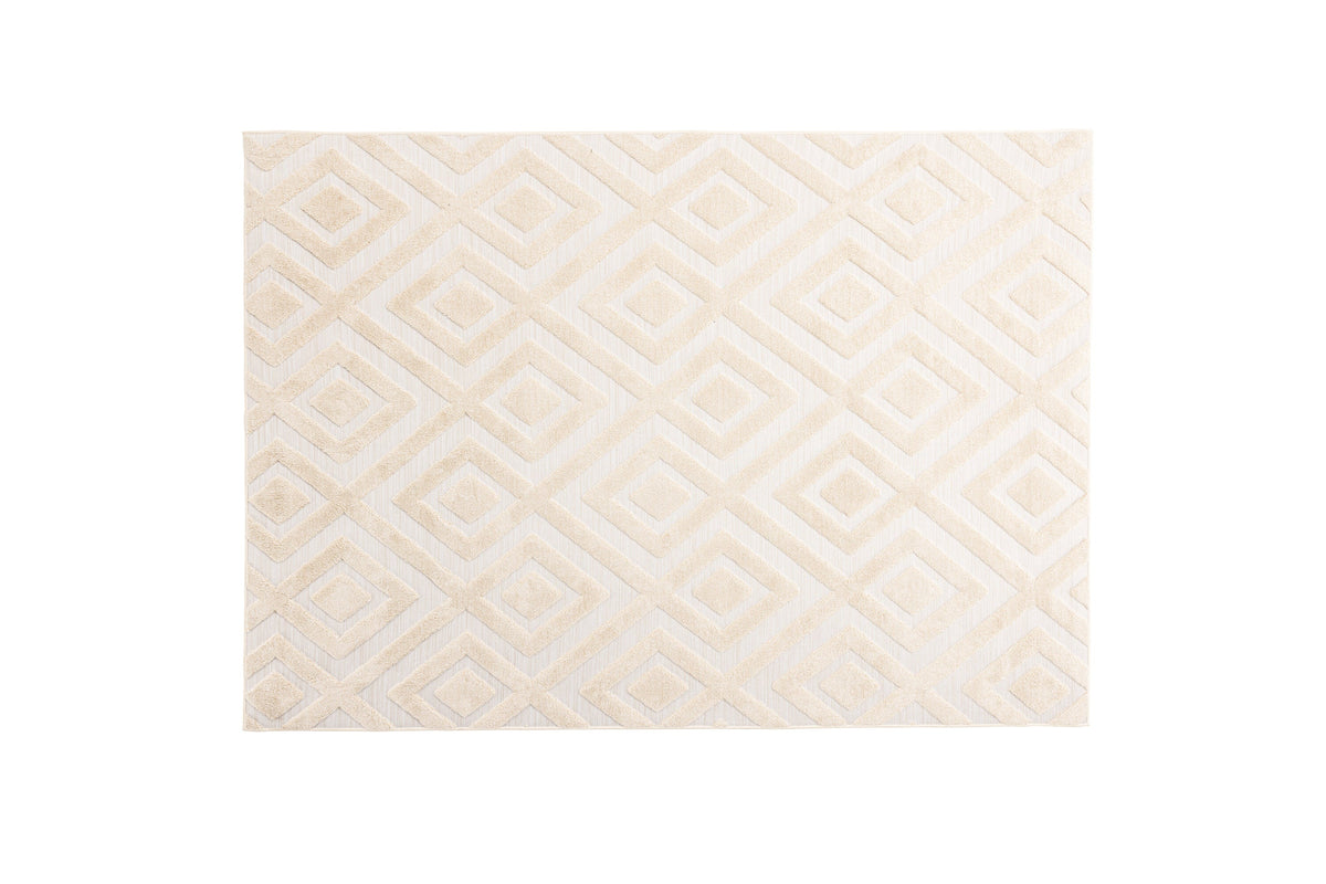 Rebellenclub Vloerkleed Huria - beige - 230 x 160 cm