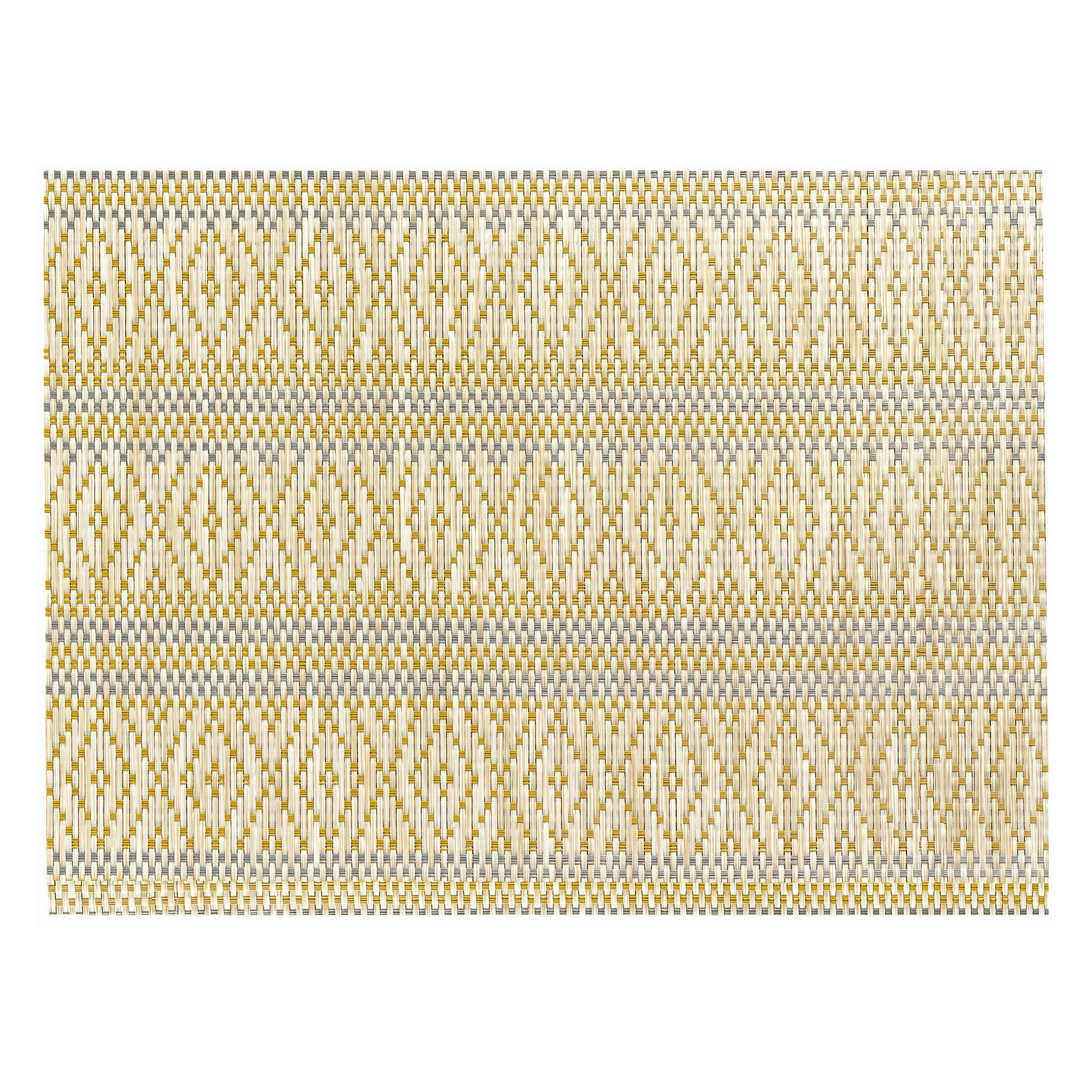 PANAMA - Set de table  en polyester curry 33 x 45