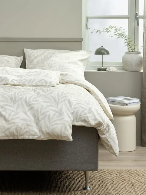 Sengetøj SABINE satin 140x200 creme