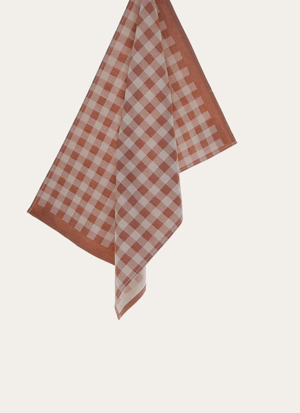 TORCHON à CARREAUX TEVYTERRACOTTA