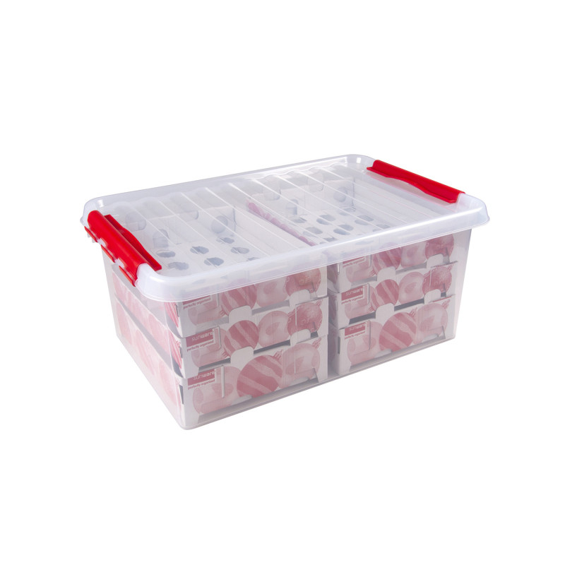 Box de rangement de Noël Q-Line 45 L SUNWARE