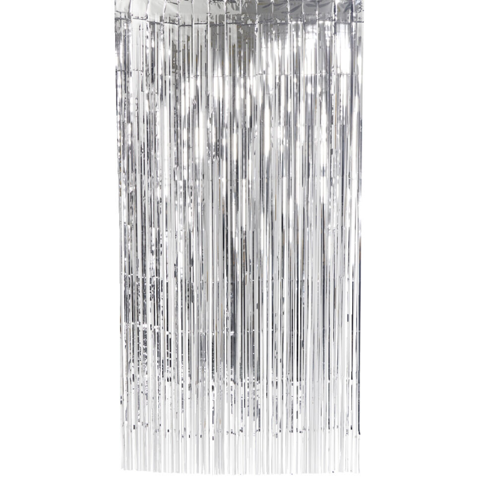 Rideau de porte anniversaire aluminium thème nuit 1x2m