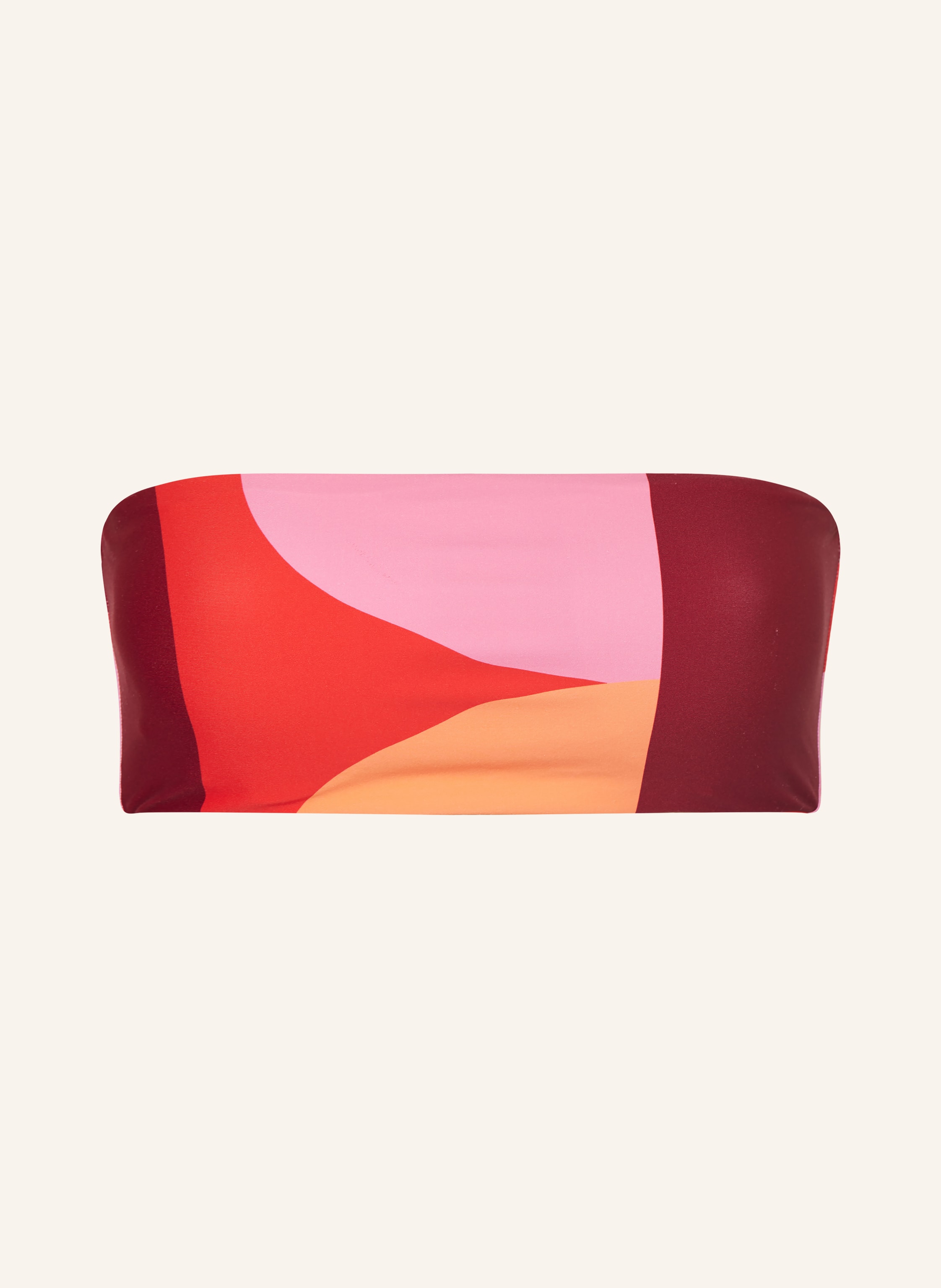 SEAFOLLY Bandeau-Bikini-Top SORRENTO FLAME zum Wenden
