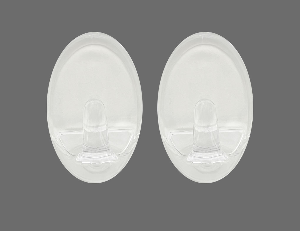 WENKO Maxi-Haken transparent