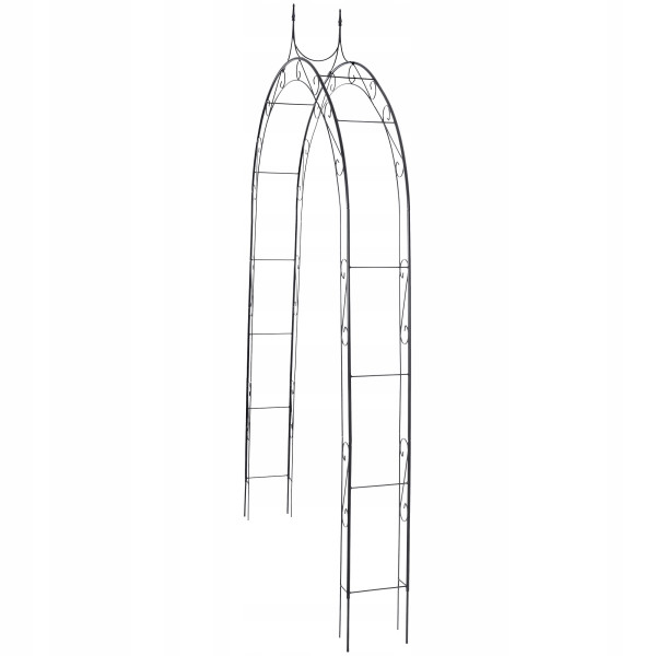 Pergola Ogrodowa Metalowa Łuk Na Kwiaty Róże 281cm