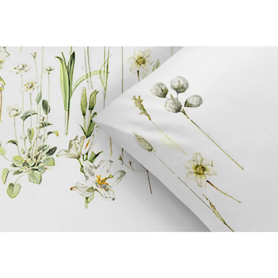 Dekbedovertrek Amaryllis - wit - 240x200/220 cm