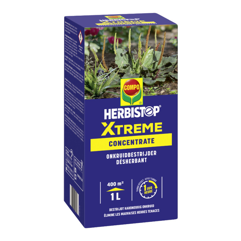 Désherbant Herbistop Xtreme concentré 1 L COMPO