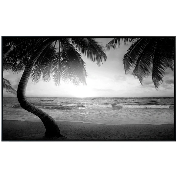 Infrarotheizung »EcoHeat - Strand Schwarz   Weiss«, Matt-Effekt