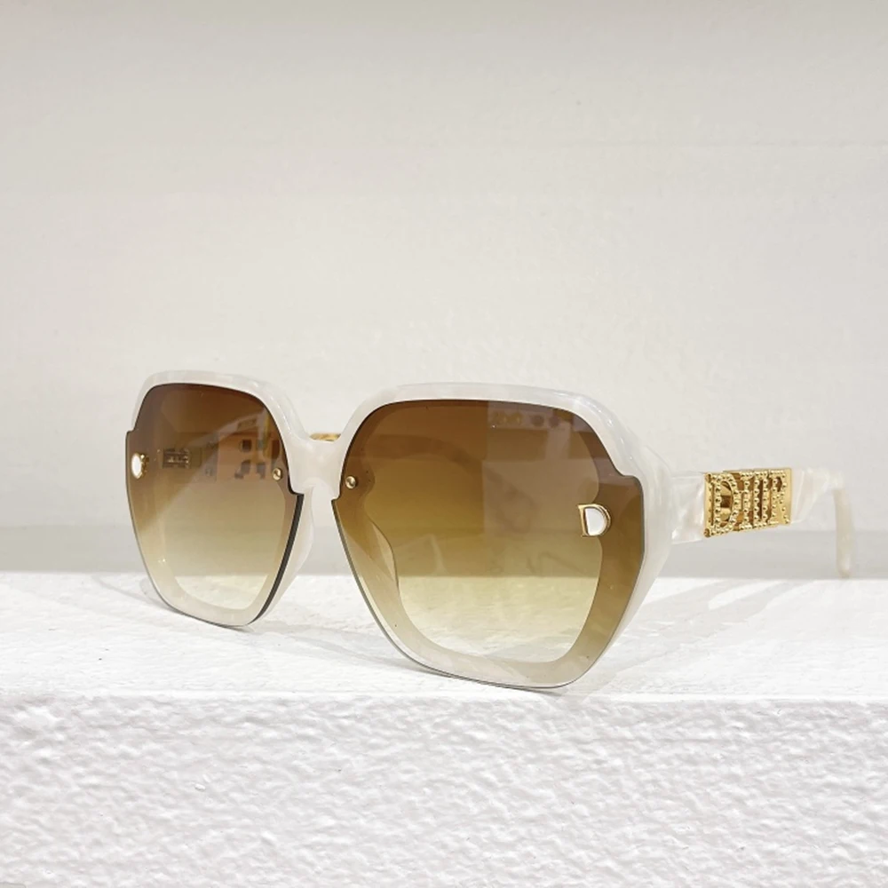 Dior Lrregular Logo Sunglasses