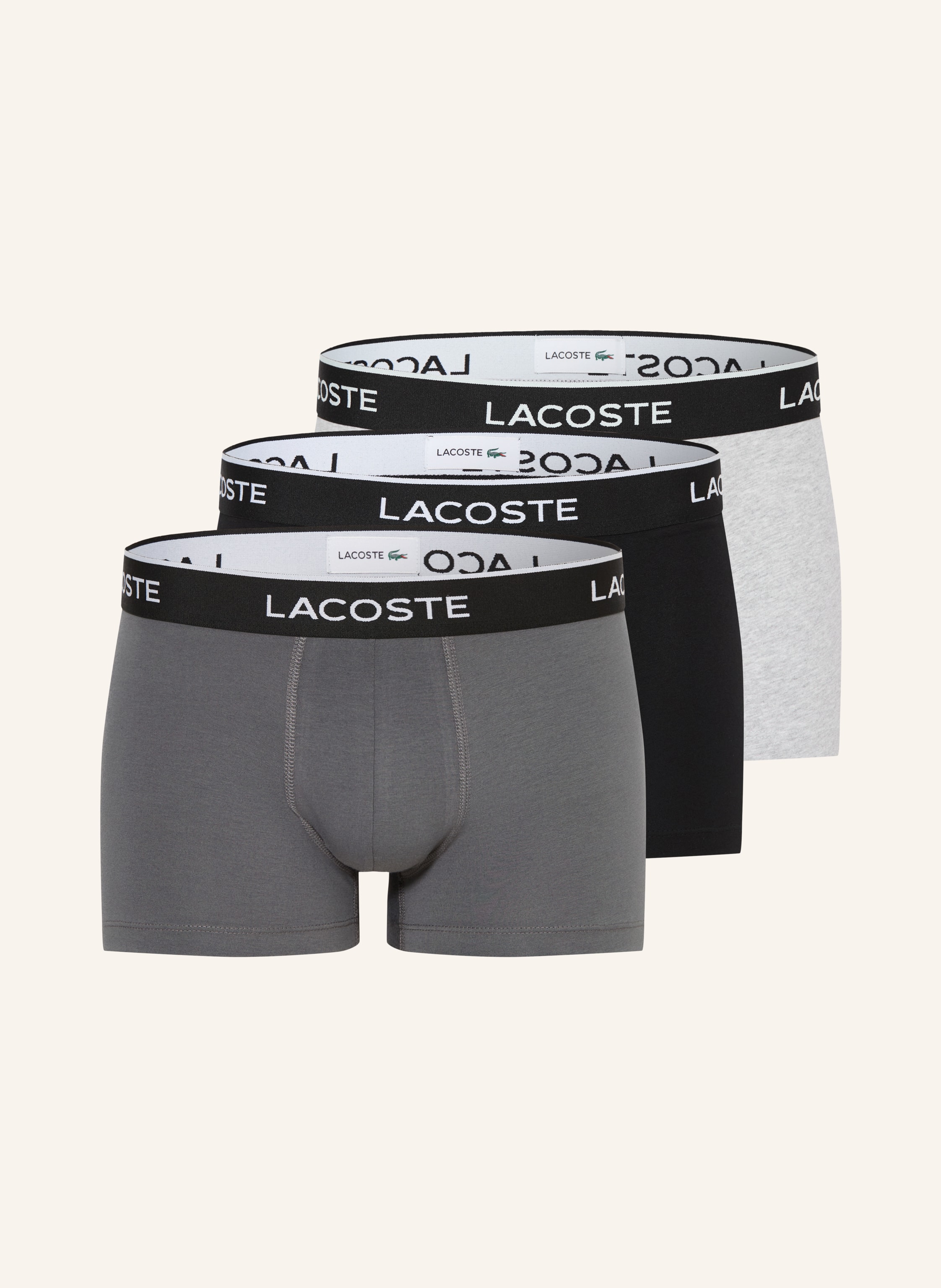 LACOSTE 3er-Pack Boxershorts
