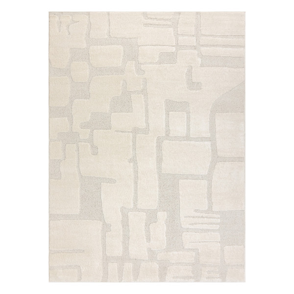 Dywan DUNE 2527 krem - Kamienie, strukturalny 80x150 cm