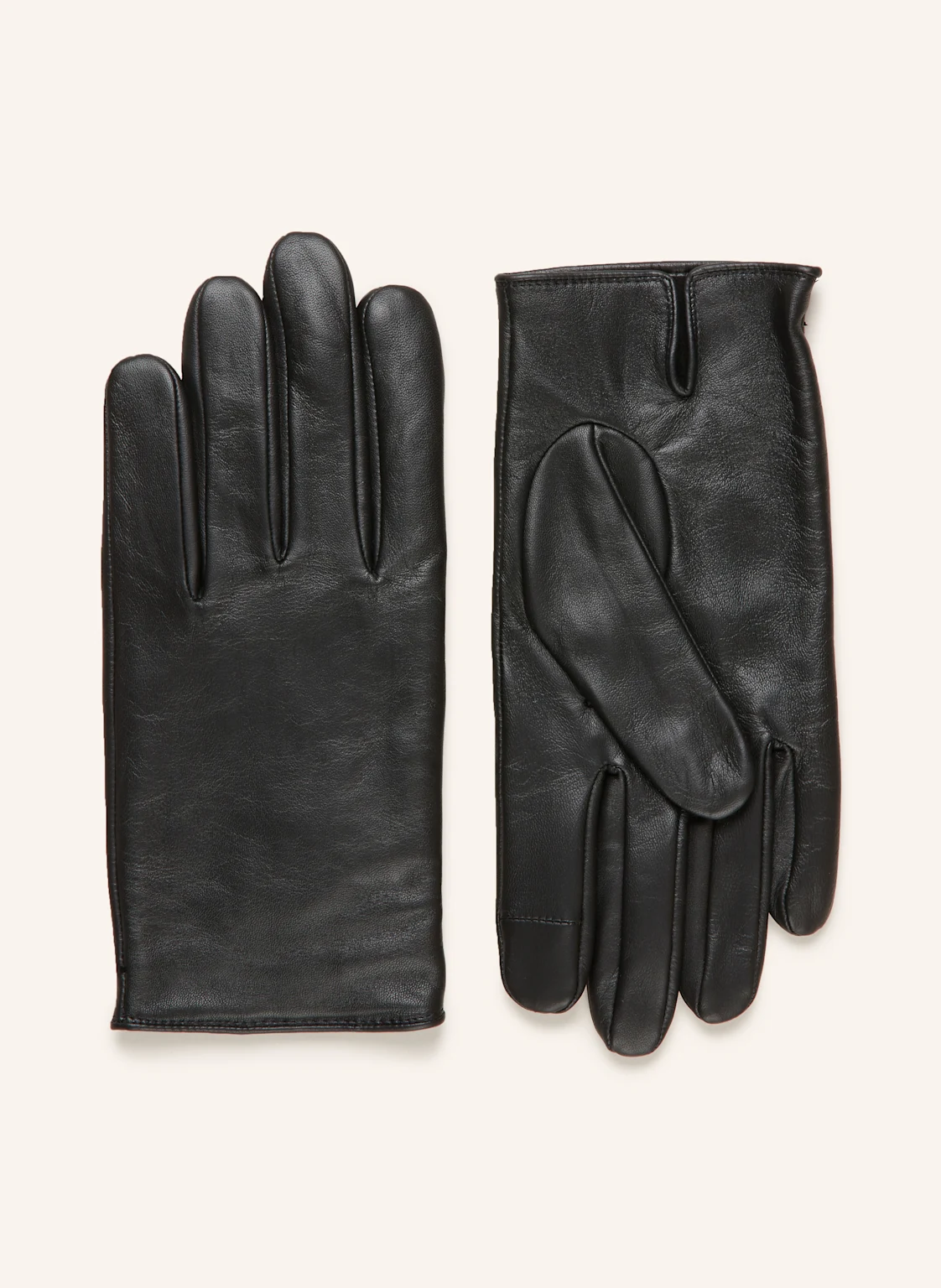 BOSS Lederhandschuhe GLOVE mit Touchscreen-Funktion