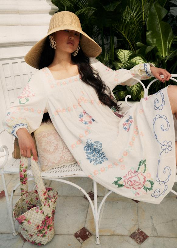 Keisha Dress - Sézane x Andion