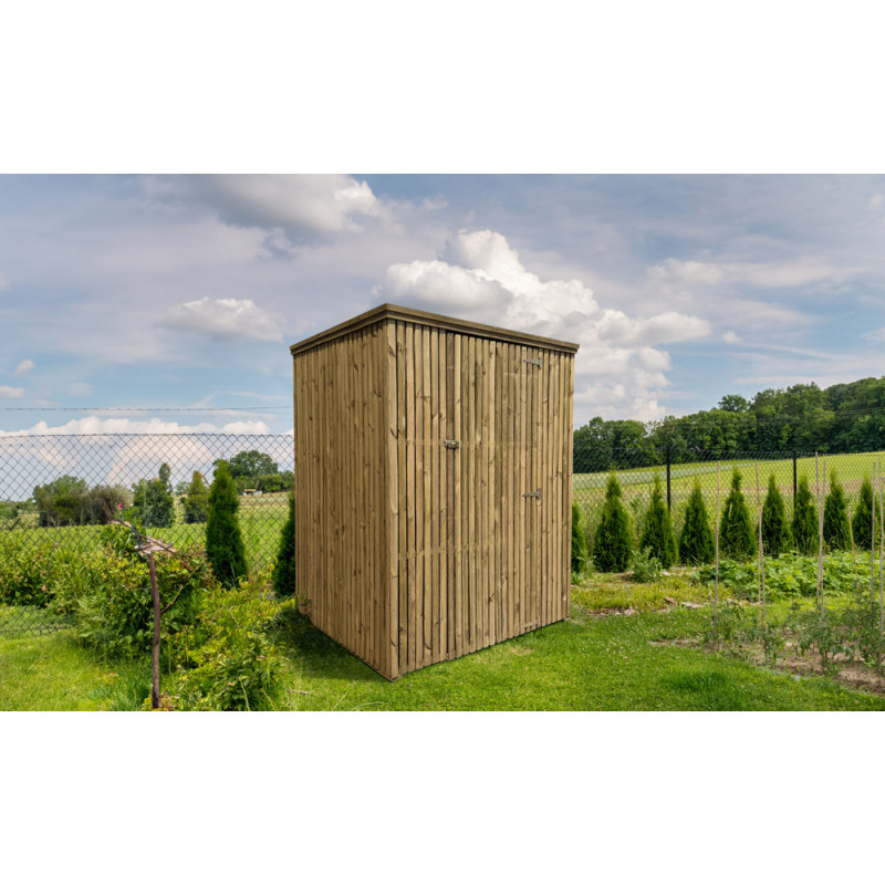 Abri de rangement en bois Moderne 14 mm 1,5 x 1,3 x 1,92 m SOLID