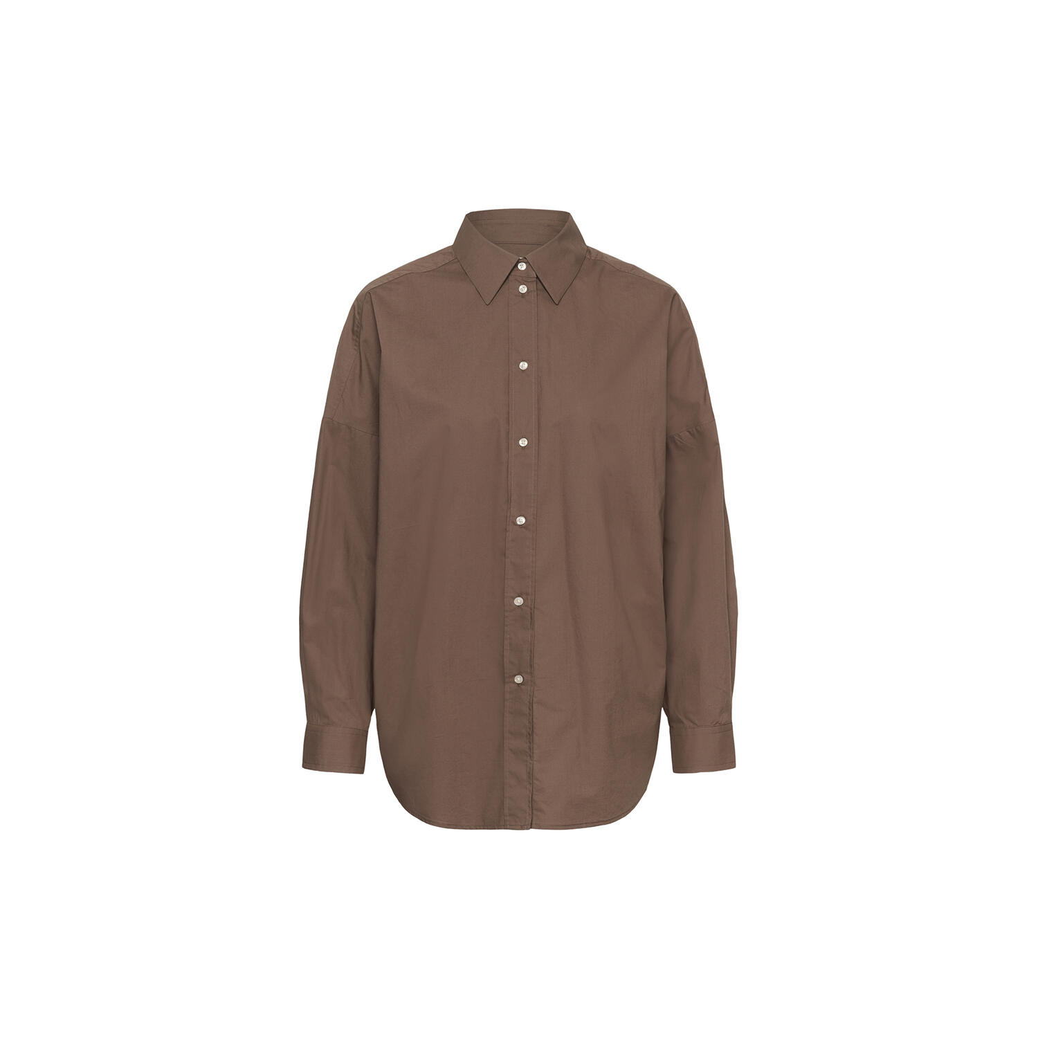 HAZEIW SHIRT, coffee quartz